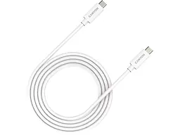 Кабель USB Type-C Canyon Type-C to Type-C 2m White (CNS-USBC42W)