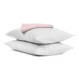 Набір наволочки і простирадло GREY DOTS & SAKURA COSAS (4822052028025)