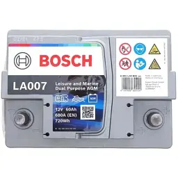 Акумулятор автомобільний Bosch 0 092 LA0 070 - миниатюра 2