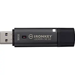 Флеш-накопичувач Kingston 32GB USB 3.2 Type-A Gen1 IronKey Locker+ 50 G2 (IKLP50G2/32GB) - мініатюра 3