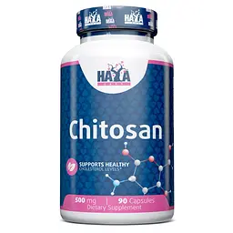 Натуральна добавка Haya Labs Chitosan 500 mg, 90 капсул