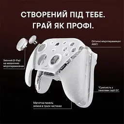 Ігровий контролер геймпад GameSir G7 Pro Mech White Tri-Mode Gamepad з док-станцією - мініатюра 8