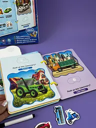Інтерактивна книга планшет "Транспорт" 36125 "WToys", озвучено українською мовою, звукові ефекти, цікаві факти - мініатюра 2