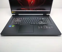 Ноутбук Acer 17 Nitro 5 17.3" FHD 144Hz/Intel Core i5 12450H/16Gb/SSD 512GB/RTX 4050 6GB/Windows (NH.QLGAA.001old)Refurbished - мініатюра 3