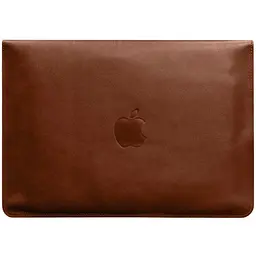 Шкіряний чохол-конверт BlankNote на магнітах для MacBook 15 дюйм Світло-коричневий