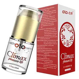 Жіночий збудливий гель для стимуляції клітора OLO Climax Pleasant Lift 20 мл — інтимний концентрат на водній основі з L-аргініном та женьшенем - мініатюра 2
