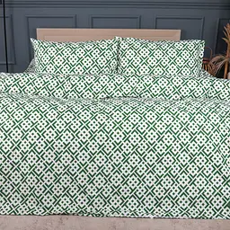 Підковдра MirSon Ranforce Elite Abstract Green 175х210 см (2200013166368)