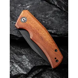 Ніж складаний кишеньковий Civivi Regulatron, (7.6 см) Nitro-V / Guibourtia Wood - мініатюра 13