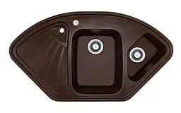Кухонна мийка Adamant Consensus 1045x575x190 mokko 279223, Коричневий