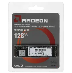 Твердотільний накопичувач SSD AMD 128Gb, R3, PCI-E 3.0 x4, M.2 2280, 3D TLC, 1800/1250 МБ/с teh0019771 - мініатюра 3