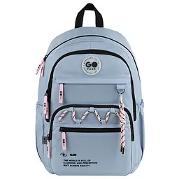 Рюкзак GoPack Teens 121L-2 Світло-блакитний (GO26-121L-2) - мініатюра 3