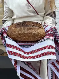 Ранер-рушник Ecotton Етно 35x150 см в українському етно-стилі білий (25324) - мініатюра 2