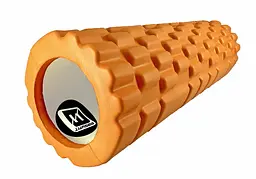 Масажний ролер EasyFit Grid Roller Mini 30 см помаранчевий - мініатюра 2