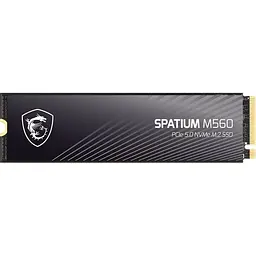 Накопичувач SSD MSI m.2 NVMe 2TB Spatium M560 PCIe 5.0 x4 3D NAND TLC (S78-440Q940-P83)