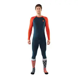 Термофутболка Dynafit Tour Light Merino Longsleeve Men L Чорний-Сірий - мініатюра 2