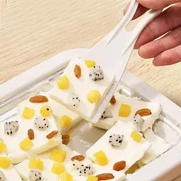 Морозивниця Ice Cream Maker Instant з лопатками рожева - мініатюра 4