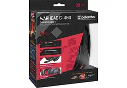 Гарнітура Defender Warhead G-450 Red-Black (64146) - мініатюра 7