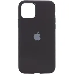 Чохол Silicone Case для Apple iPhone 12/12 Pro (Black) АА [51045]