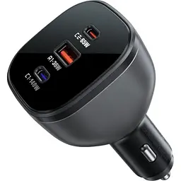 Зарядний пристрій Acefast 3xUSB 165 Вт (2xUSB-C + USB-A) B14 (6974316282938) - мініатюра 9