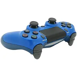 Геймпад Brazzers бездротовий для PS4 Wireless DualShock 4 роз'єм для навушників LED light bar Blue 3.7V 600 mAh Blister-box