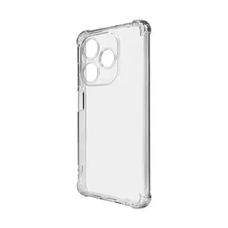 Прозрачный чехол для Infinix Smart 8 (X6525)/8 Plus TECNO Spark 20 (KJ5n) с защитой камеры и усиленными бортами, тонкий, силиконовый, бесцветный, ударопрочный, противоударный бампер с закрытой камерой, ArmorStandart (ARM73220)