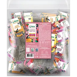 Чай Tea Moments Assorted Fuit Tea 114 г 5 смаків по 10 кадді-пакетів - мініатюра 7