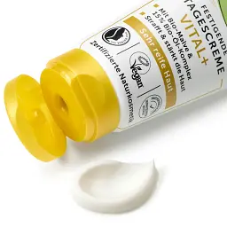 Денний крем для обличчя Alverde Naturkosmetik Vital+ з олійним комплексом 50 мл - мініатюра 3