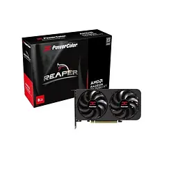 Відеокарта AMD Radeon RX 9060 XT 8GB GDDR6 Reaper PowerColor (RX9060XT 8G-A) - мініатюра 6