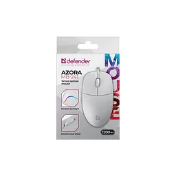 Мишка Defender Azora MB-241 LED USB White (52242) - мініатюра 4