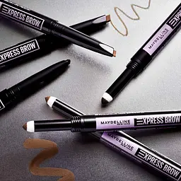 Олівець-пудра для брів Maybelline New York Brow Satin Duo Dark Brown тон 04, 0.71 г (B3383800) - мініатюра 10