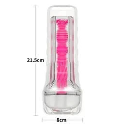 Мастурбатор Lovetoy Lumino Play Pink Glow 8.5 - мініатюра 4