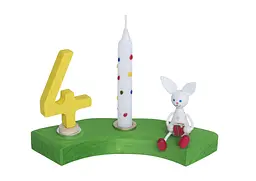 Підсвічник святковий Nic напівкруглий зелений (NIC522874) - мініатюра 4