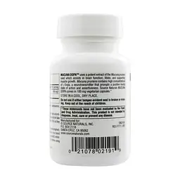 Трави Source Naturals Мукуна Пекуча, Mucuna Dopa, 60 капсул (SN2191) - мініатюра 2