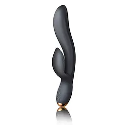 Вібратор-кролик для точки А Rocks Off Regala з 2 моторами та LED-підсвічуванням (Black)