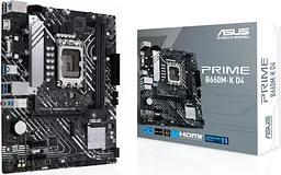 Материнcька плата PRIME B660M-K D4 s1700 B660 2xDDR4 M.2 HDMI D-Sub mATX Asus teh0018972 - мініатюра 9