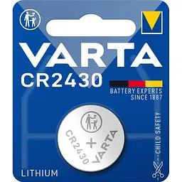 Батарейка Varta CR 2430 BL 1шт (6430101401)