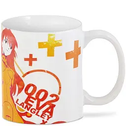 Кухоль GeekLand Evangelion Євангеліон Аска Ленглі Сорю 330 мл різнобарвний - мініатюра 3