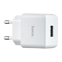 МЗП Hoco C106A Leisure single port charger ( EU ) White