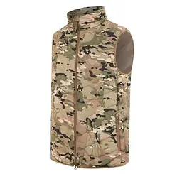 Утеплена стегана жилетка Solve Multicam KT6000836 розмір XS
