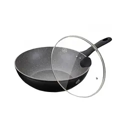 Сковорода Meisterklasse MK-1026-30 Вок black marble 30см