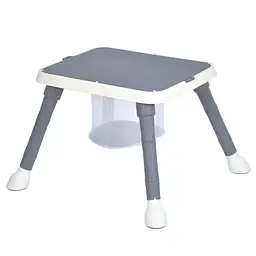 Дитячий стільчик для годування 2 в 1 M 6041 Gray - мініатюра 3