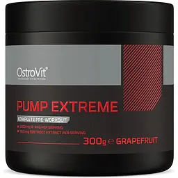 Передтренік OstroVit Pump Extreme Grapefruit 300 г