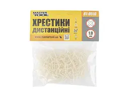 Хрестики MASTER TOOL 1мм 200шт дистанц. 81-0510
