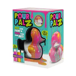 Pour Palz Набір для творчості Флюїд Арт - Каченя "Золота феєрія" ToyMonster Art.GS-G26261B - мініатюра 5