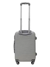 Валіза маленька S ABS-пластик Milano bag 004 56,5×39×24см 40л Срібна - мініатюра 3