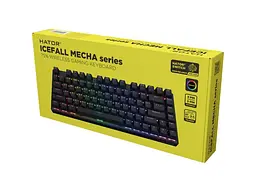 Клавіатура Hator Icefall Mecha 75 Wireless Rainbow Black (HTK275UA) - мініатюра 6