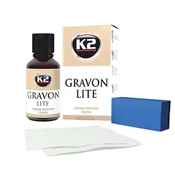 Набір для нанесення керамічного покриття K2 Gravon Lite Set 30мл з аплікатором та серветками(G032)