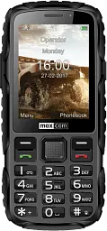 Телефон кнопковий Maxcom MM920 Black