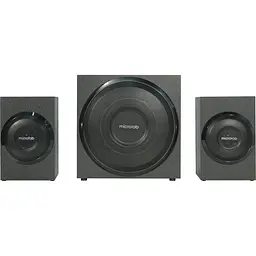 Microlab Акустична система M-110 2.1, 10W, mini-jack, чорний