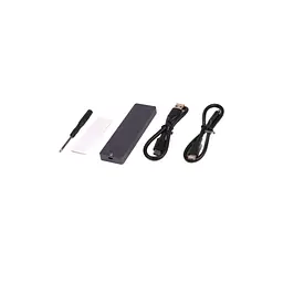 Кишеня зовнішня Maxxter M.2 NVMe & SATA SSD to USB-C 10Gbps black (EHDE-2280D-01) - мініатюра 3